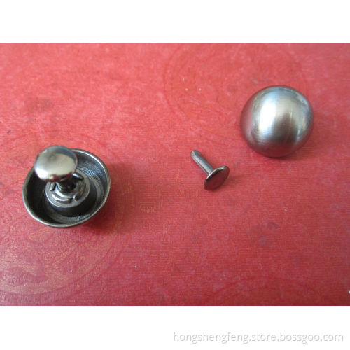 Custom Made Zinc Alloy Round Bag Feet Rivet Studs